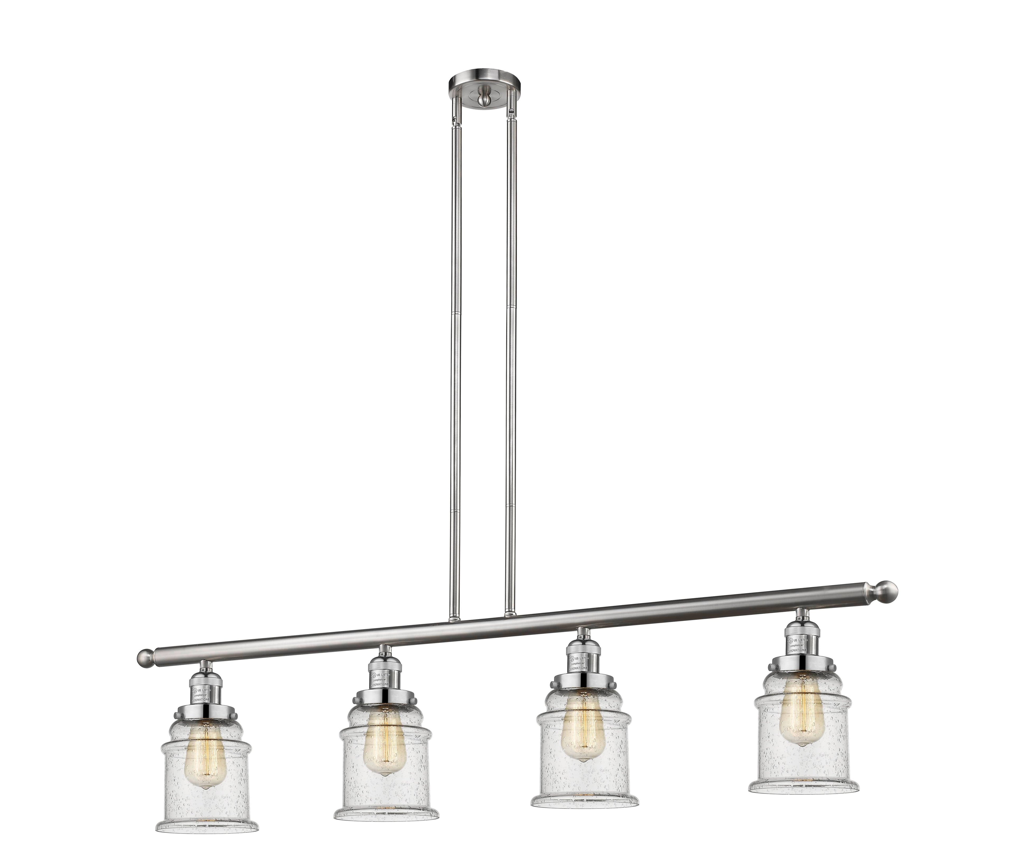 Brushed Satin Nickel 4 Light Island Light E470582