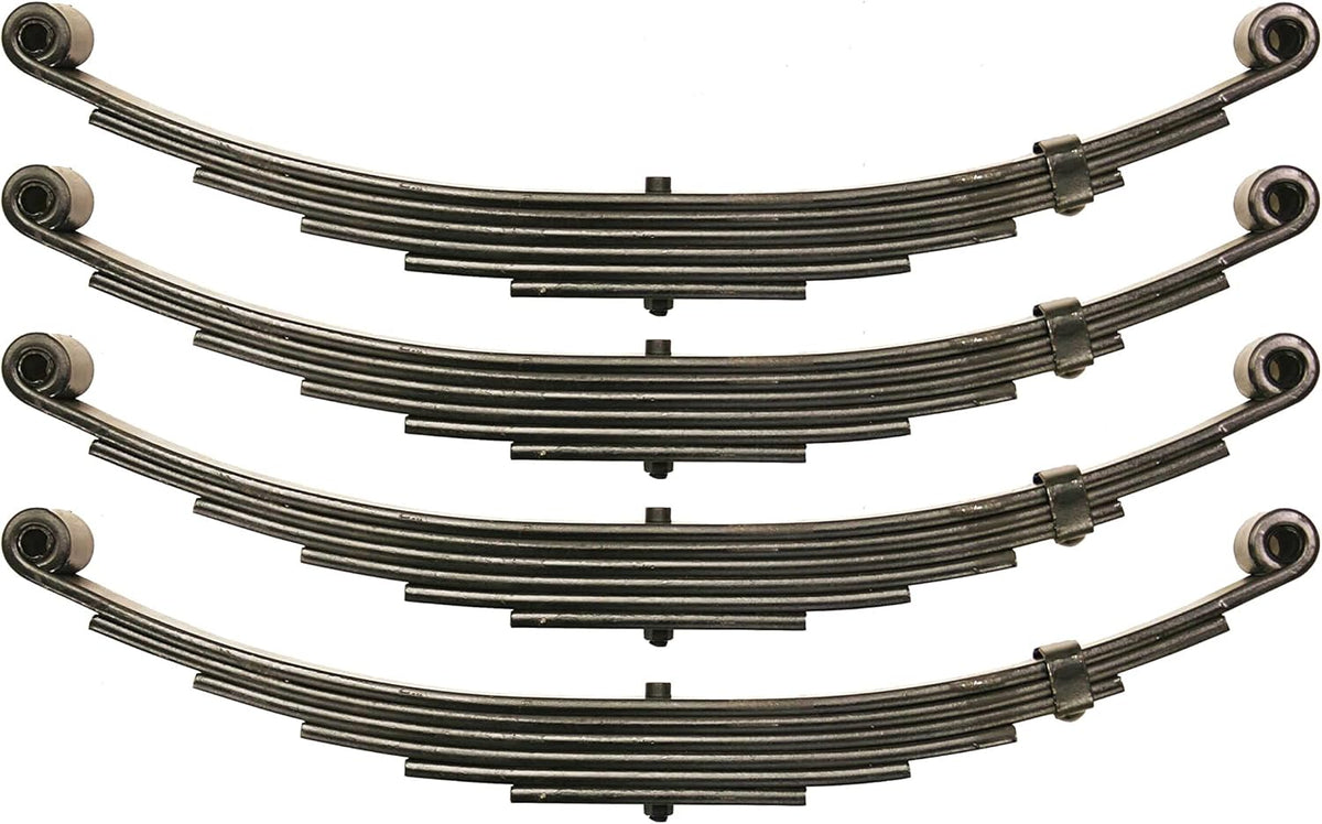 6 Leaf Double Eye Trailer Leaf Spring Set 4 G6346