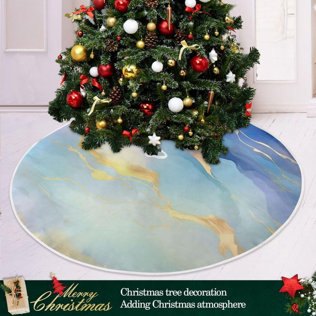 Marble Christmas Tree Skirt 35.4 in P681