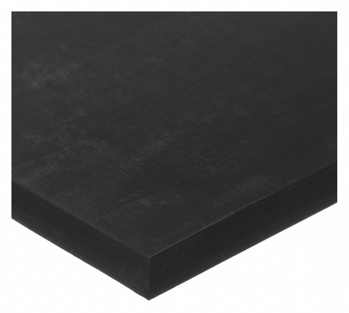 Black Buna-N Rubber Sheet F645
