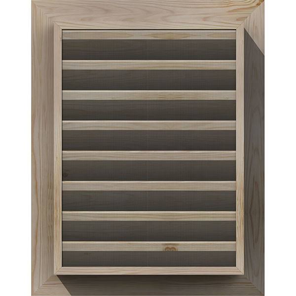 Primed Vertical Gable Vent E3946
