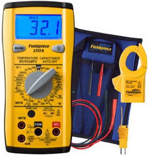 Digital Multimeter with Temp, MFD, Microamps, Frequency L812