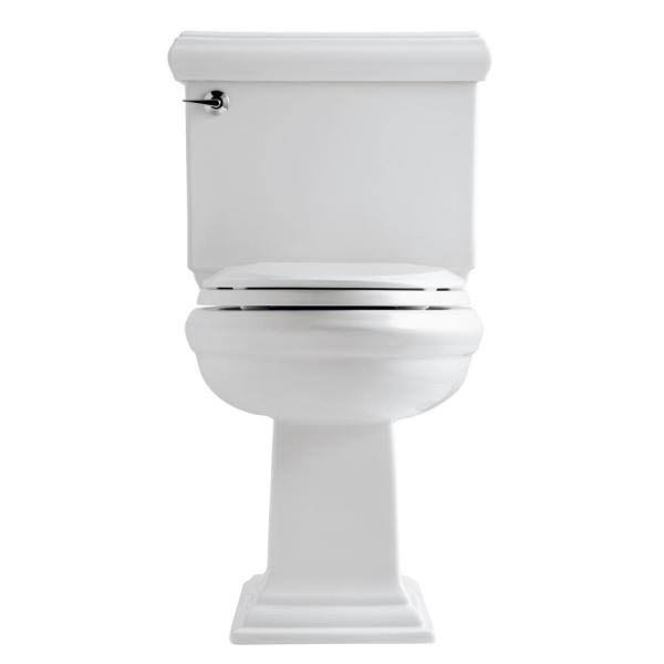 White 2-Piece 1.28 GPF Single Flush Elongated Toilet O9147