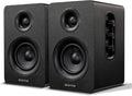 White 60W Bluetooth 5.0 Bookshelf Speakers (Pair) V1068