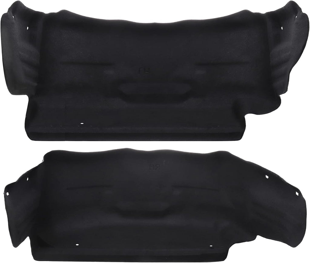 Black Rear Wheel Well Liners for Ford F150 2021 2022 B59878