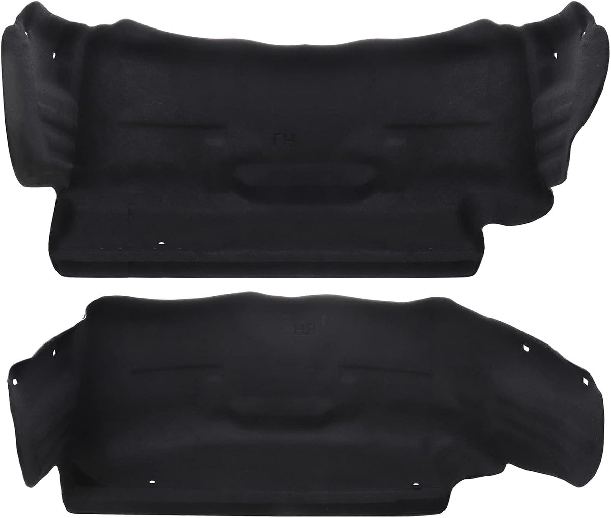 Black Rear Wheel Well Liners for Ford F150 2021 2022 B59878