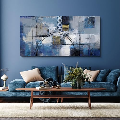 Large Abstract Canvas Wall Art 30x60 H477