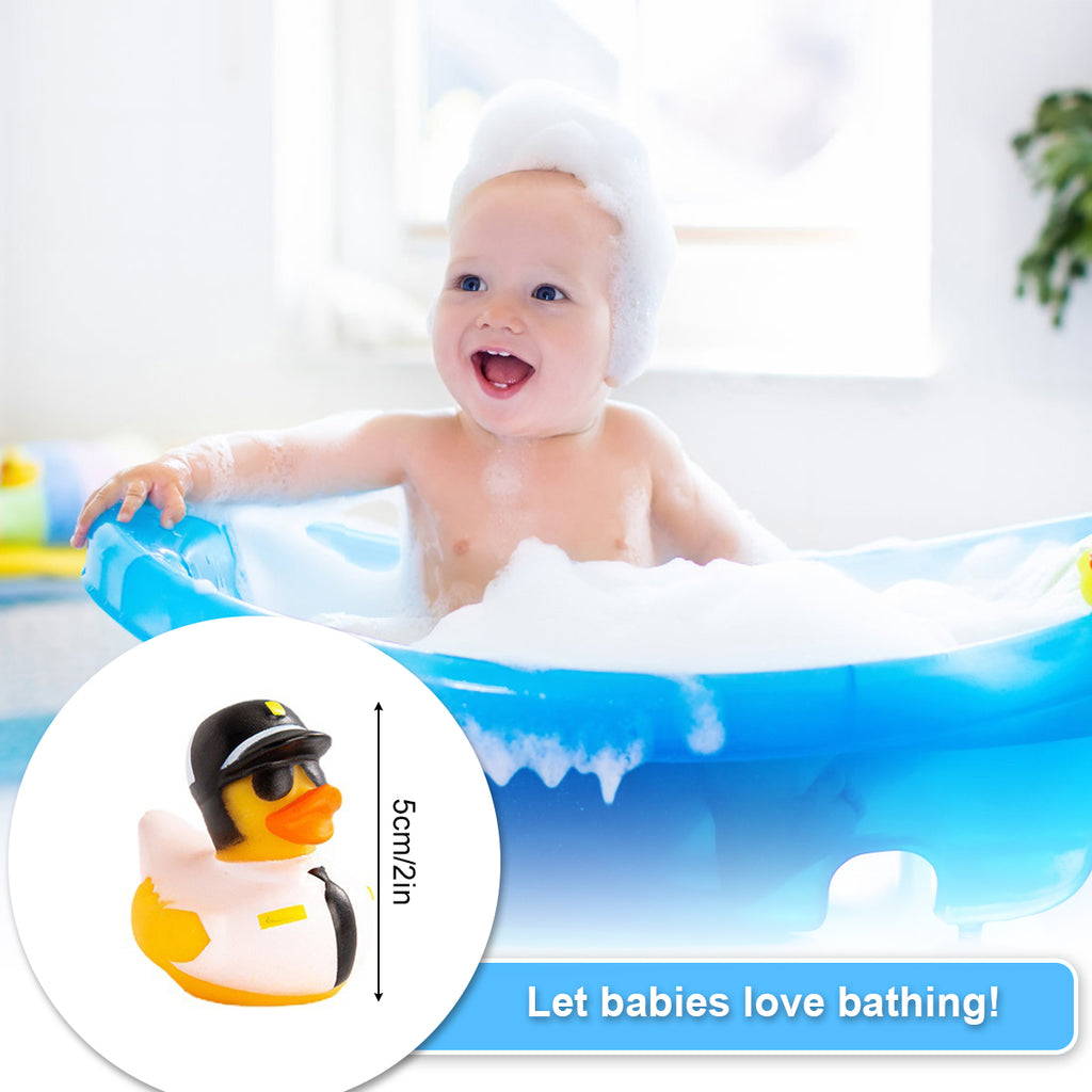 50 Pcs Assorted Rubber Duck Toy Bath Tub Pool Toys V443687