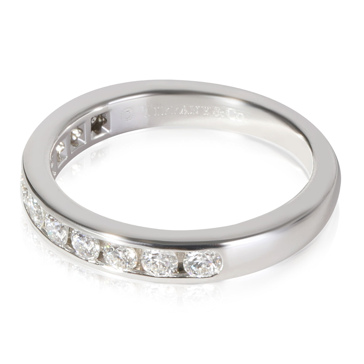 Platinum Diamond Wedding Band E7131