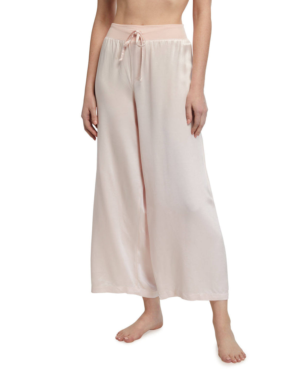 Satin Capri - Blush - Xs D13907