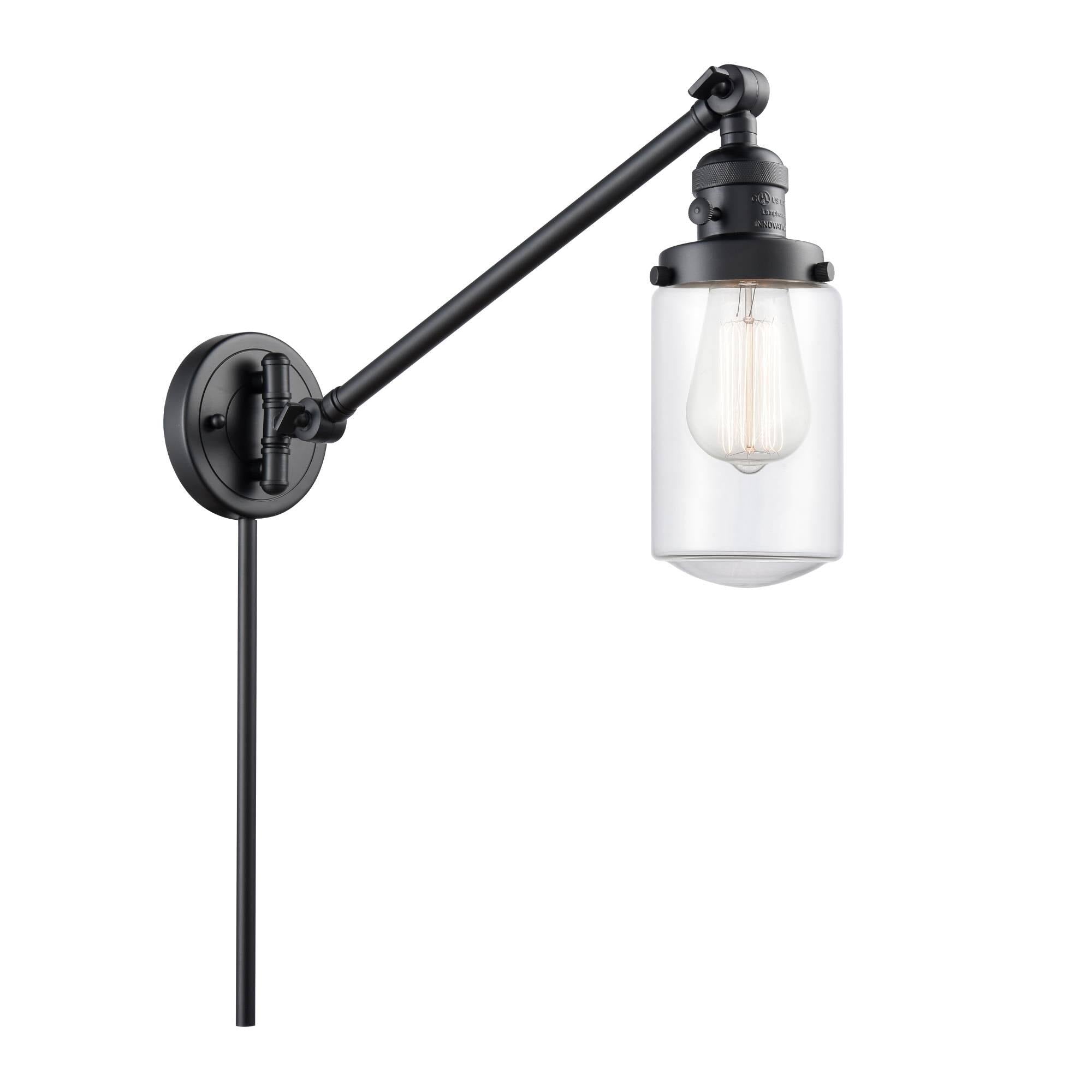 Black Swing Arm Lamp O846972