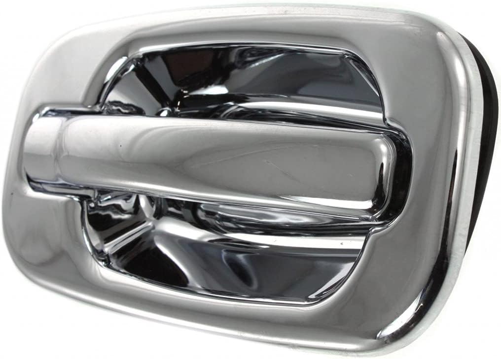 Chrome Exterior Door Handle Front Passenger Side Pack of 2 T852