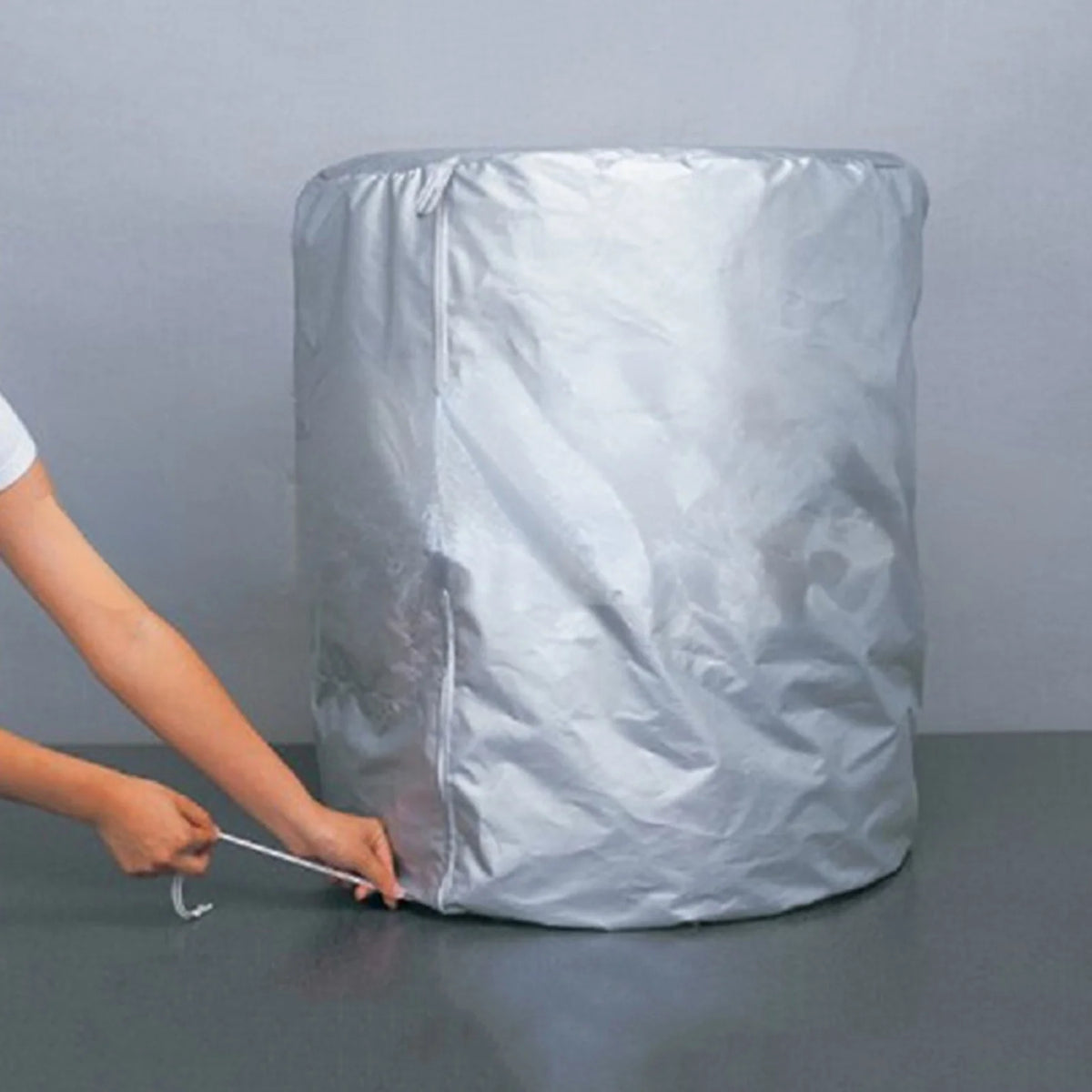 Tire Storage Cover for 4 Tires Stacked Large 210D Oxford Cloth Foldable Adjustable Bag O92408