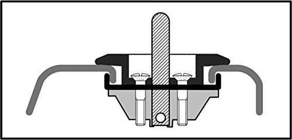 RAM 09-17 Rail Cap Alteration Required Bull Ring 4066 - 1 pair K106