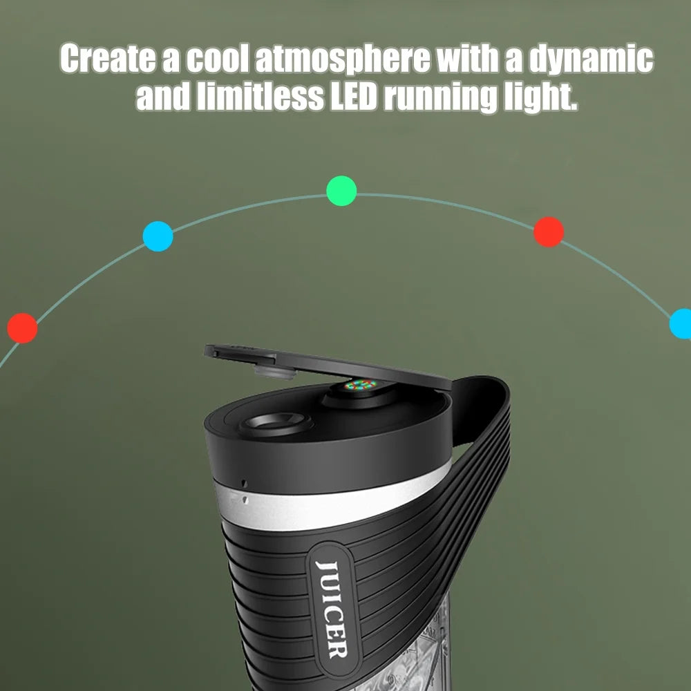 Portable Blender with 6 Blades, 460ml Capacity Y46287