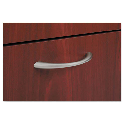 Medium Cherry Laminate Bow Front Desk Shell N7854