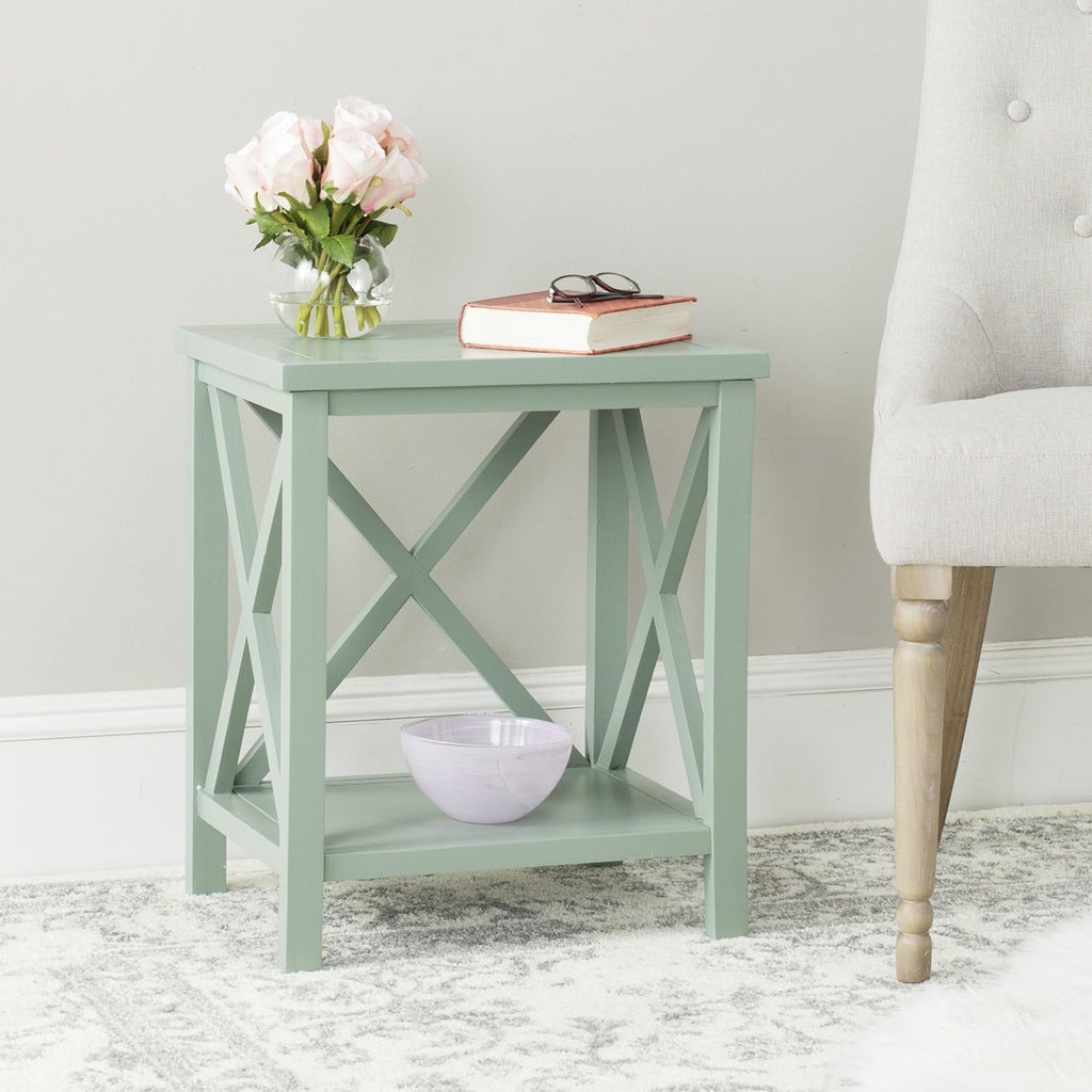 Cross Back End Table I25415