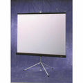 Matte White Portable Projection Screen with Carpeted Case O637