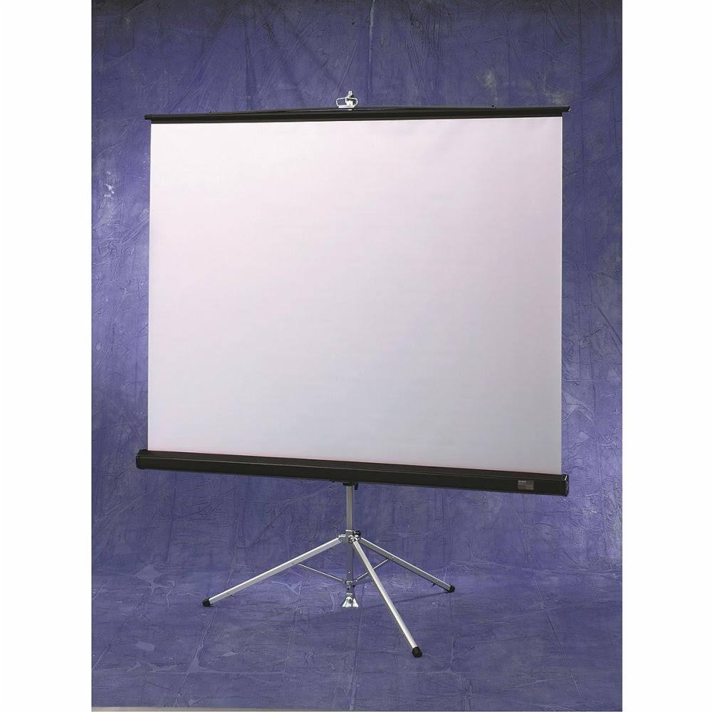 Matte White Portable Projection Screen with Carpeted Case O637