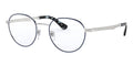 Silver/Blue Sunglasses X2196