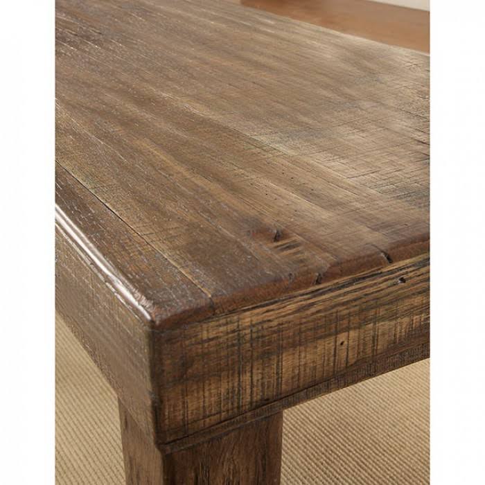 Rustic Oak Small Bench J124