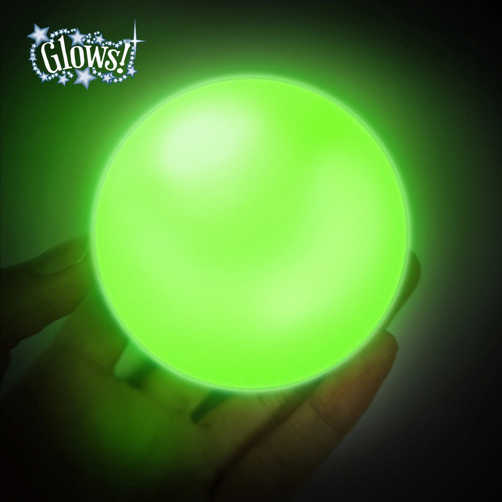 Party Glow Bounce Ball, Green, 30 Grams K948