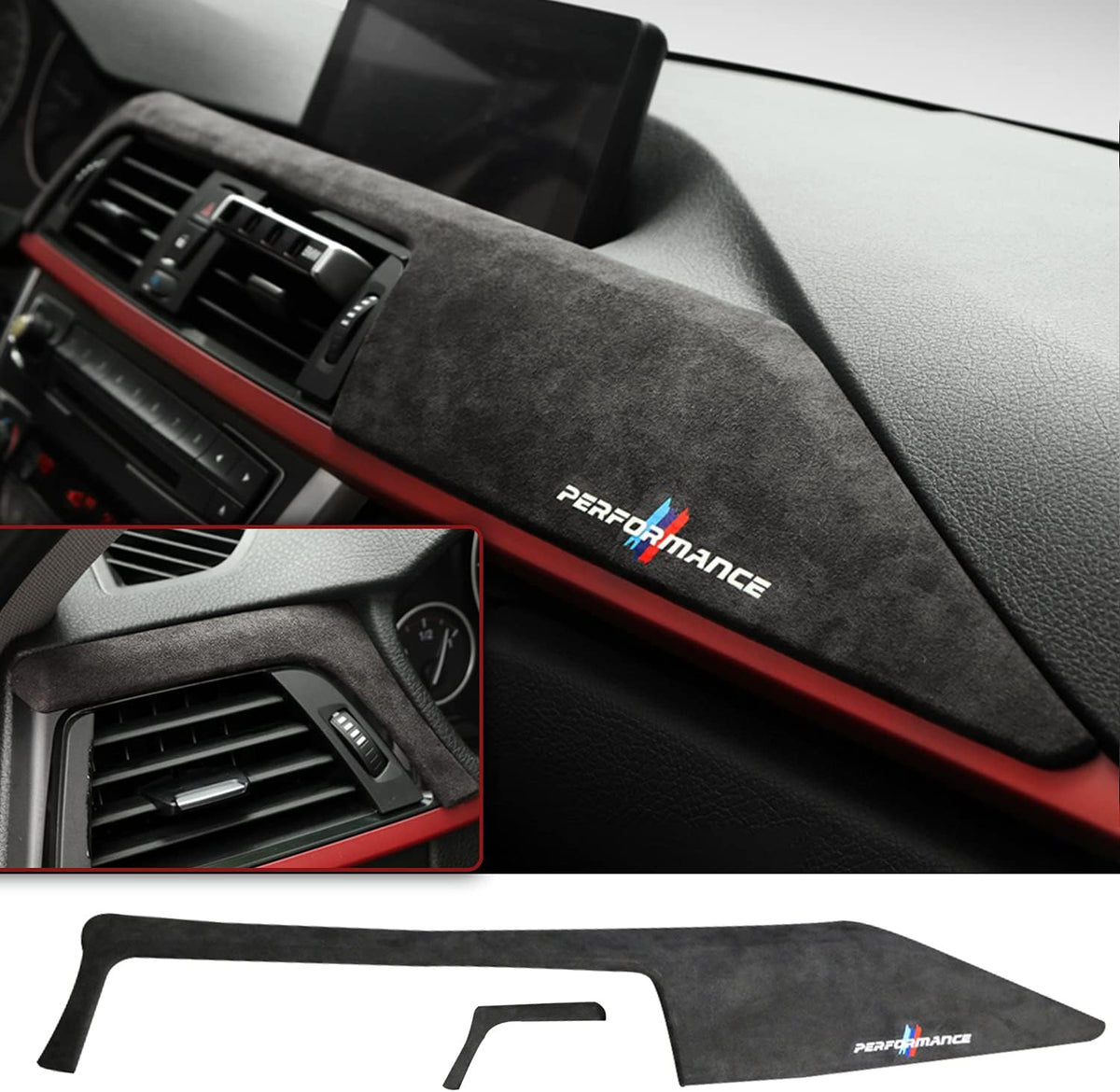 Car Dashboard Panel Frame Cover Trim Sticker Interior Decoration X7083