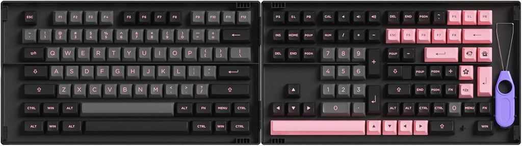 158 Keys PBT Double Shot Keycaps with Collection Box R59660
