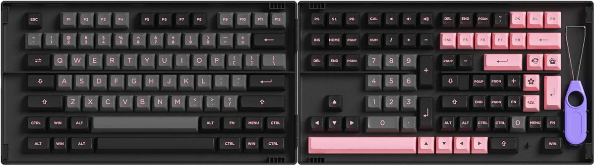 158 Keys PBT Double Shot Keycaps with Collection Box R59660