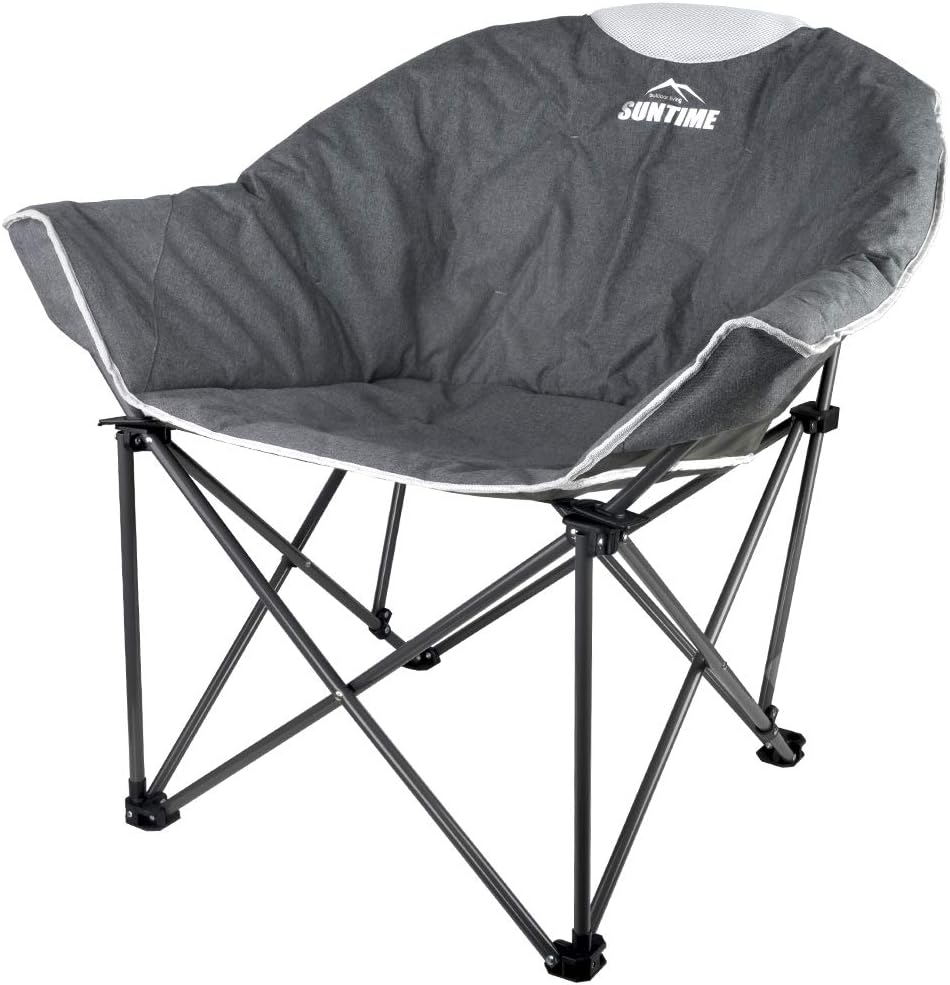 Oversized Padded Folding Chair with Carry Bag G974491