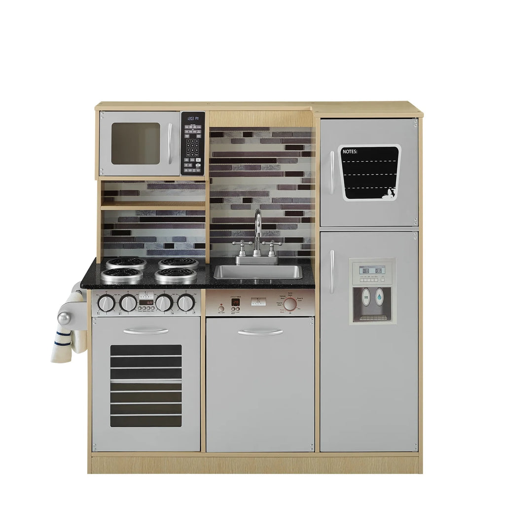 Natural Wooden Kids Play Kitchen J278