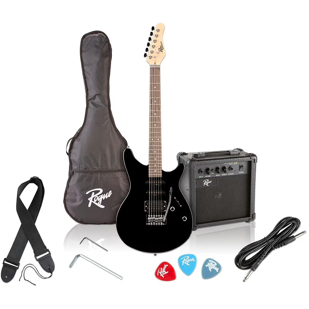 Black Electric Guitar Pack K2965