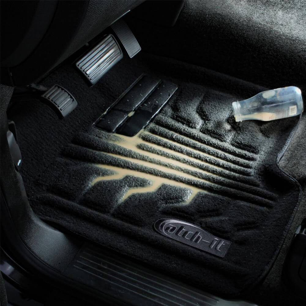 Rear Grey Vinyl Floor Mat W86189