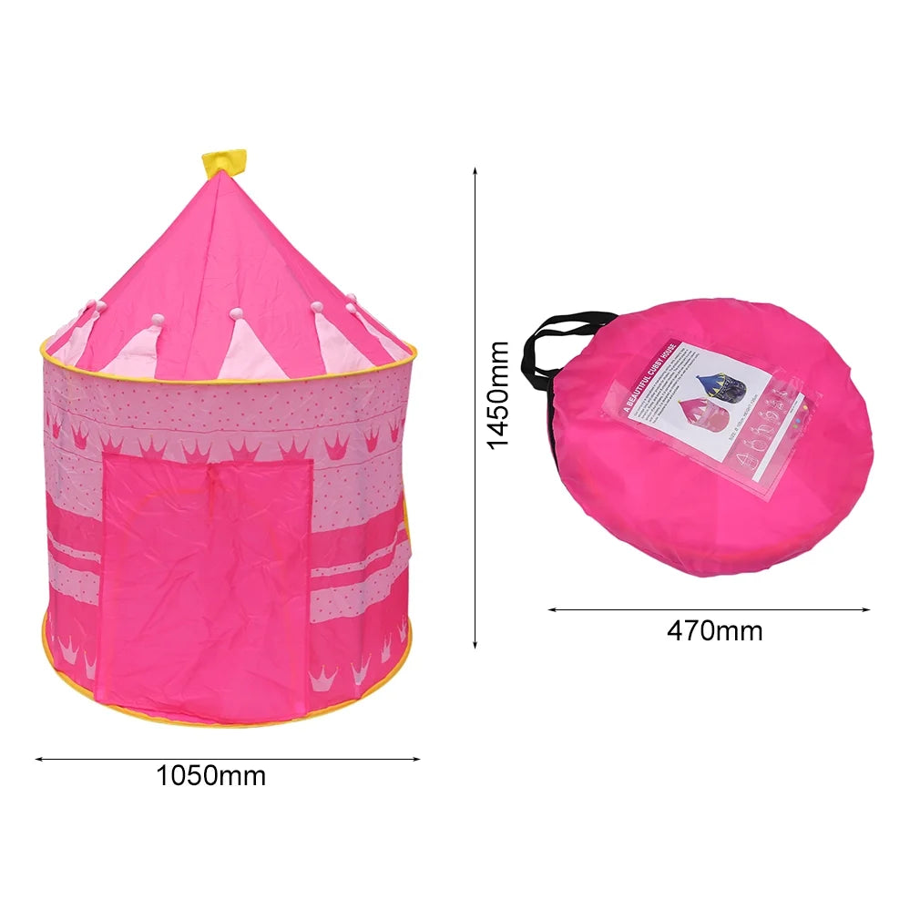 Pink Kids Play Tent E1061