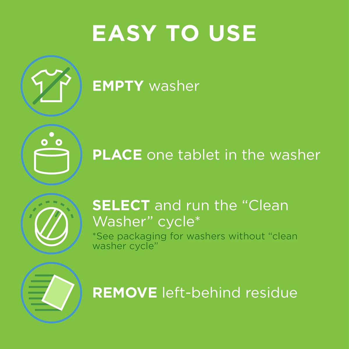 5 Tablets Washing Machine Cleaner K68111