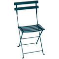 Acapulco Blue Metal Bistro Chair, 2 Pcs D171