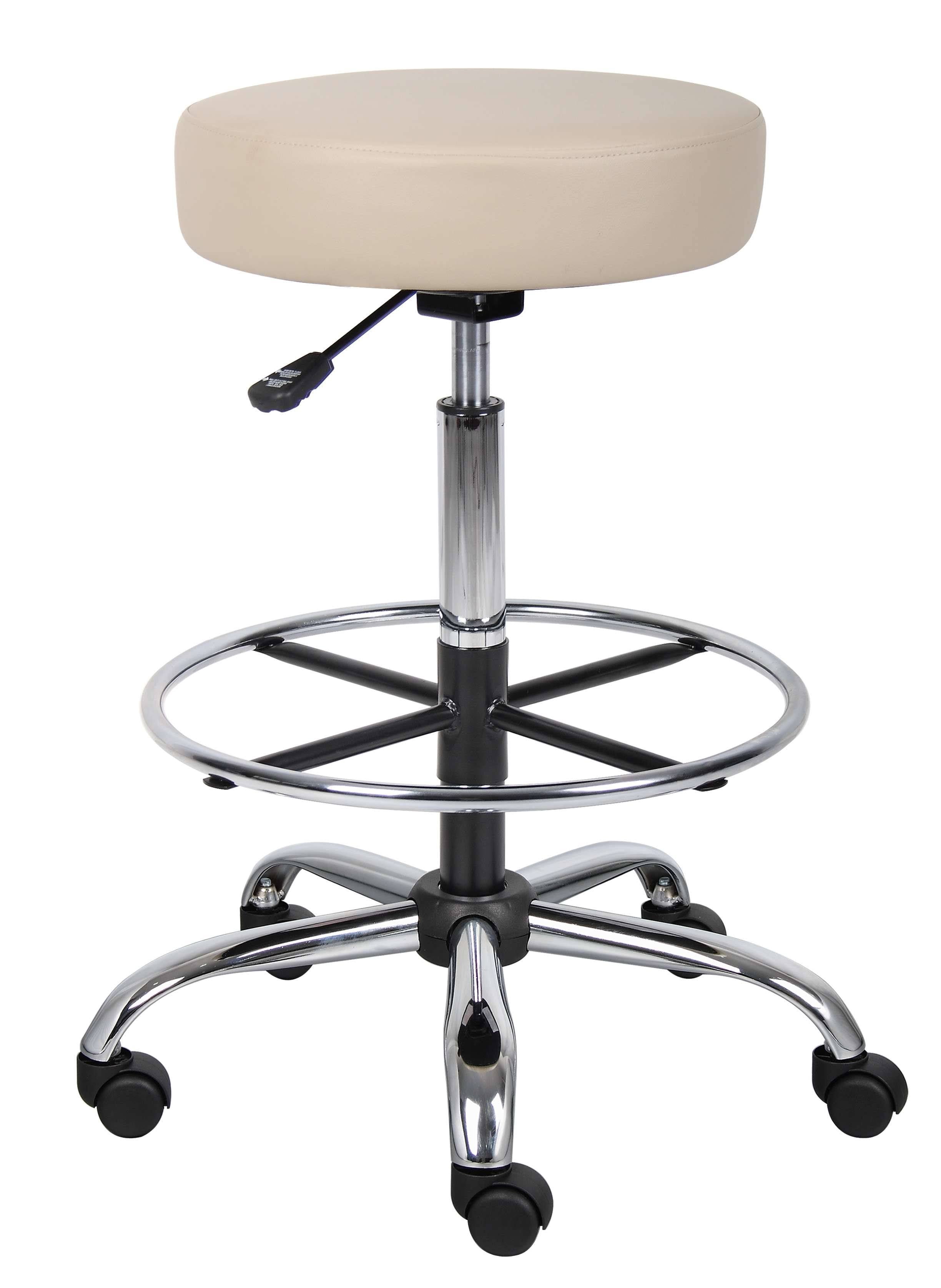 Beige Medical Drafting Stool H414