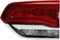 Inner Tail Light Assembly Passenger Side with Chrome Trim B400904