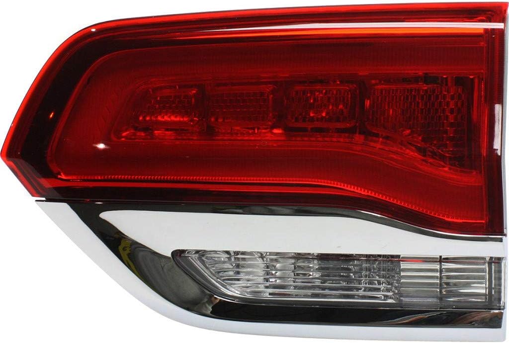 Inner Tail Light Assembly Passenger Side with Chrome Trim B400904