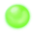 Party Glow Bounce Ball, Green, 30 Grams K948