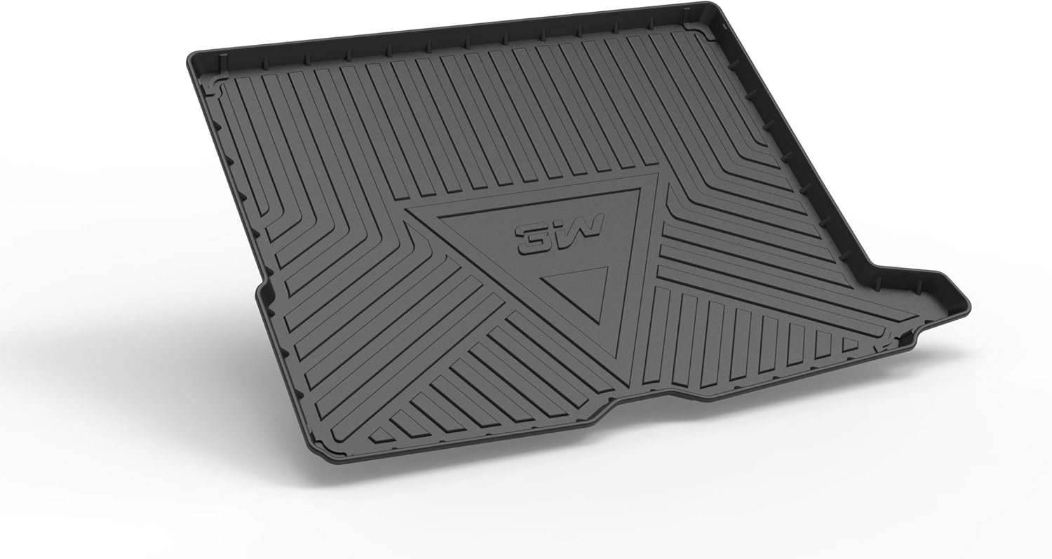 Black All Weather Heavy Duty Trunk Mat for Benz GLC F656
