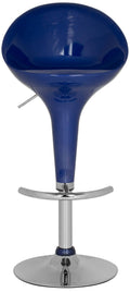 Navy Blue Swivel Bar Stool M317596