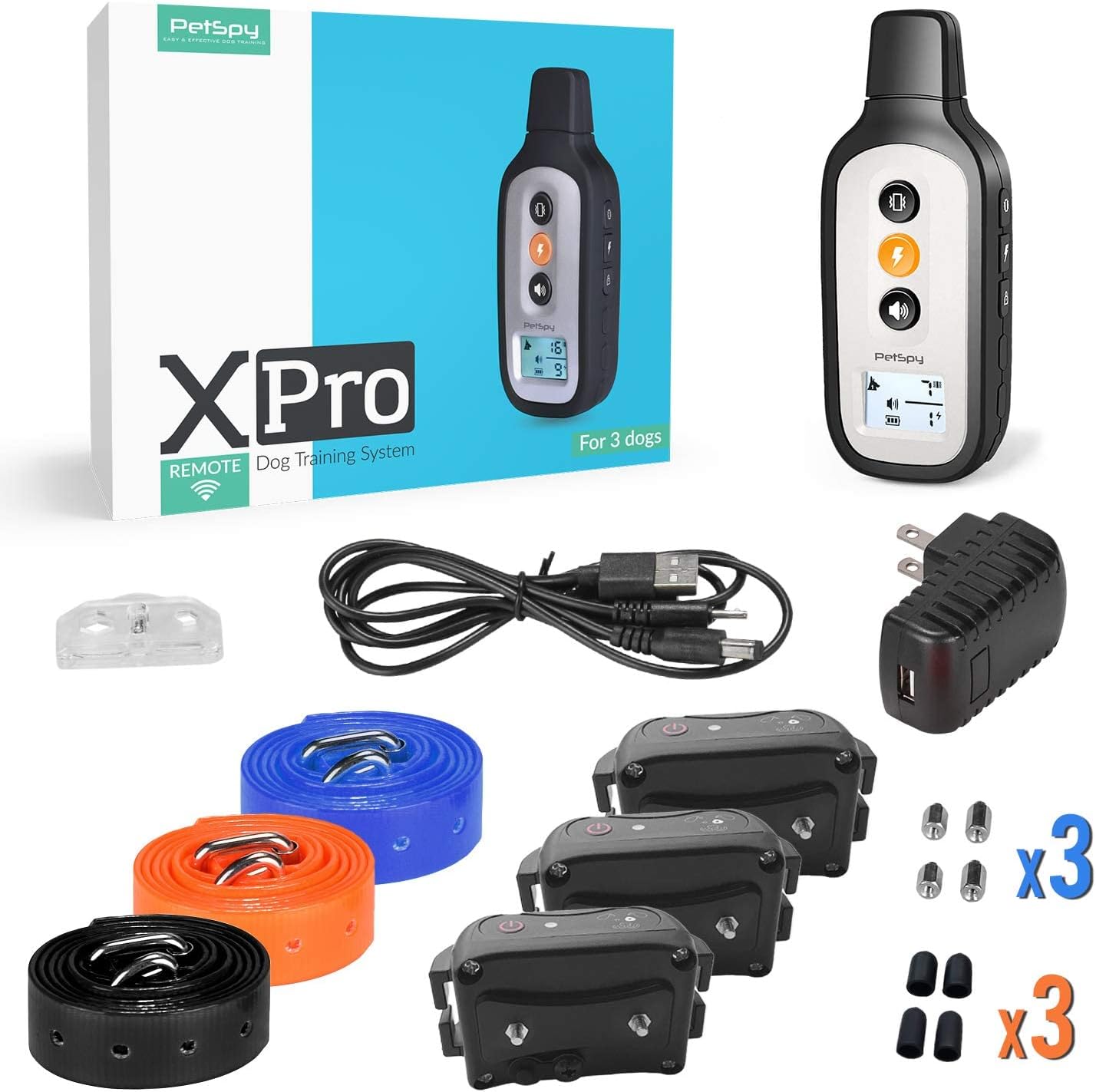 Waterproof Dog Training Shock Collar with Remote U2669