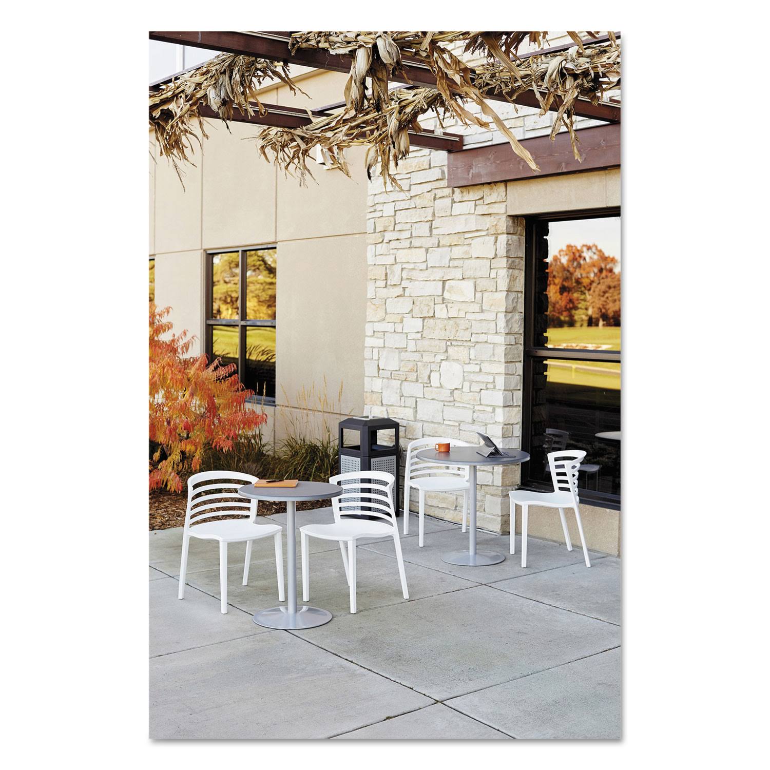 Anthracite Round Table Top Z276