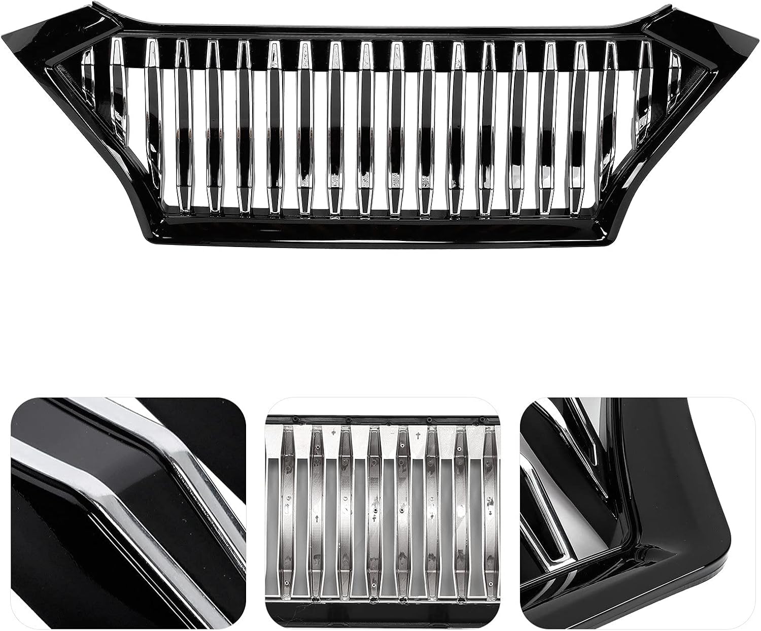 Front Bumper Grille Replacement Radiator Grill for Hyundai Tucson 2019-2020 J490547