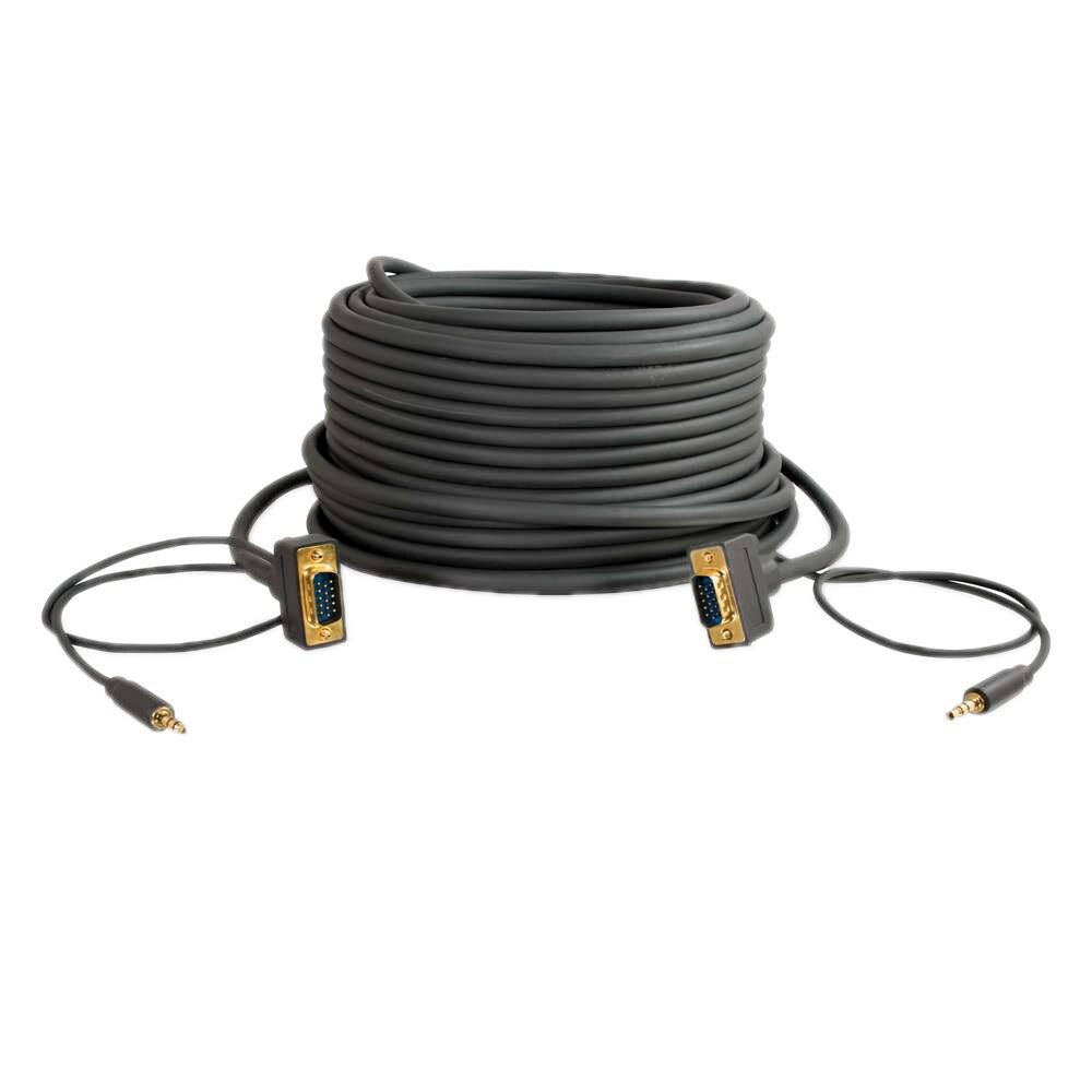 50ft HD15 Monitor Cable with 3.5mm Stereo Audio B660