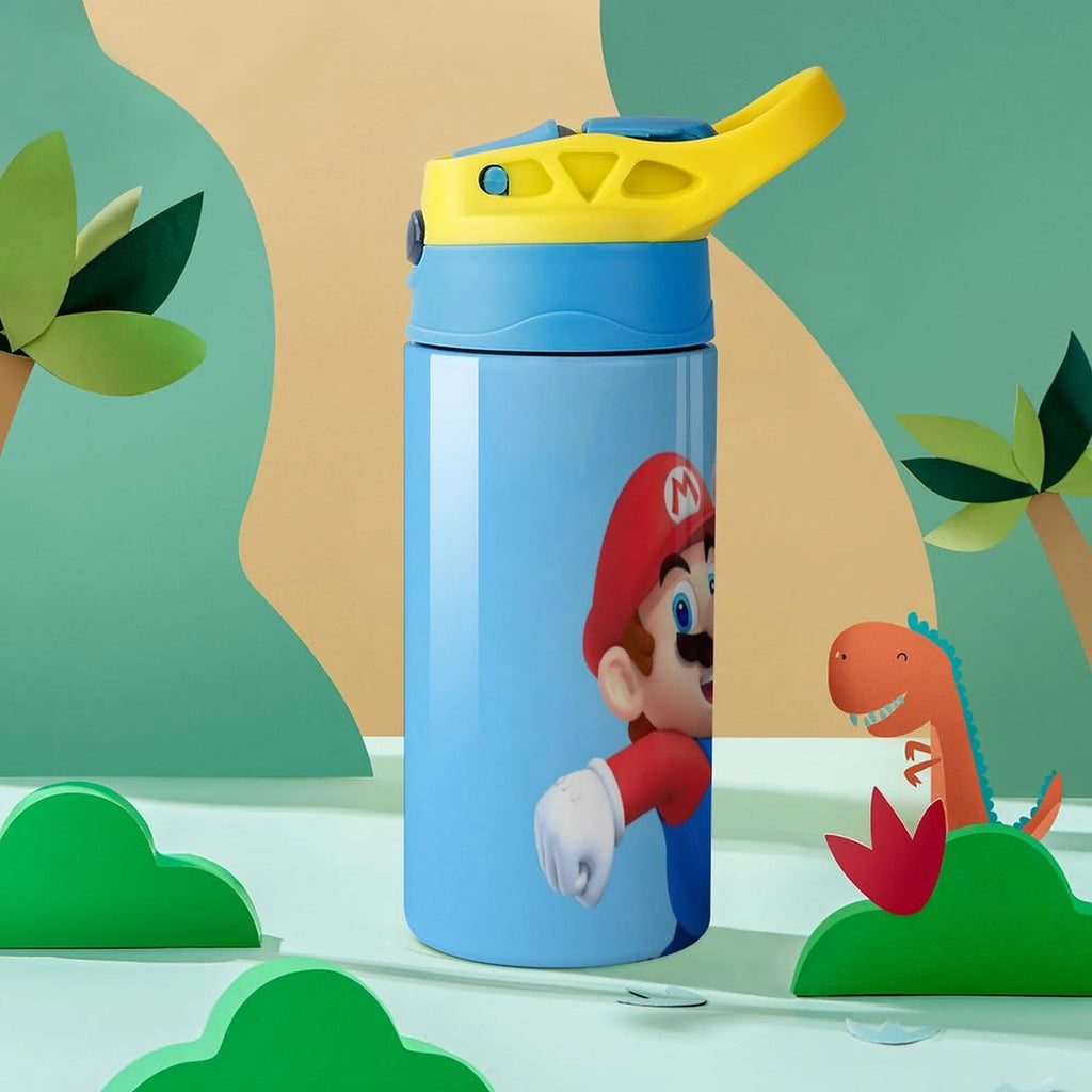 Insulated Stainless Steel Water Bottle with Straw H494