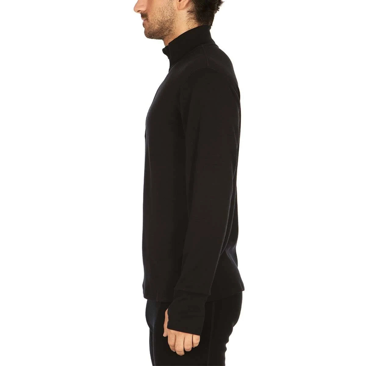 Black XL 1/4 Zip V233