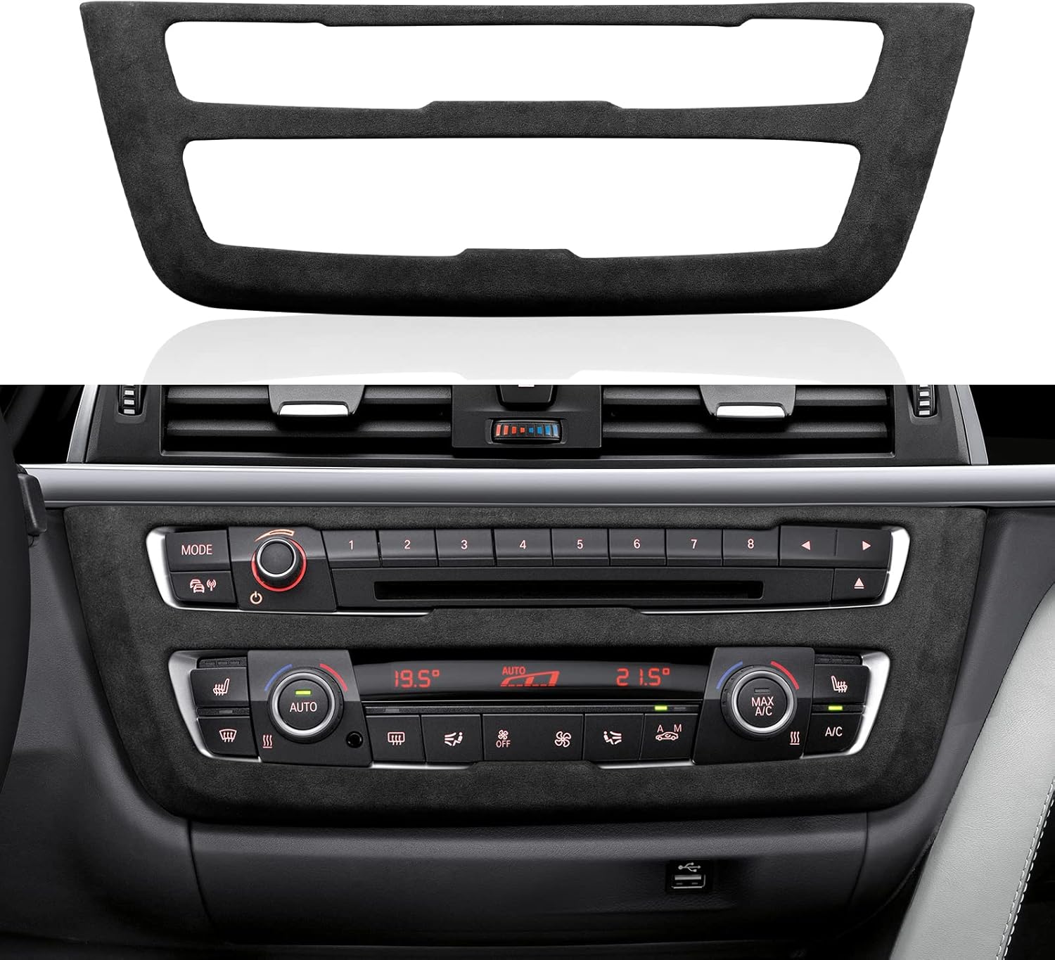Car Dashboard Panel Frame Cover Trim Sticker Interior Decoration X7083