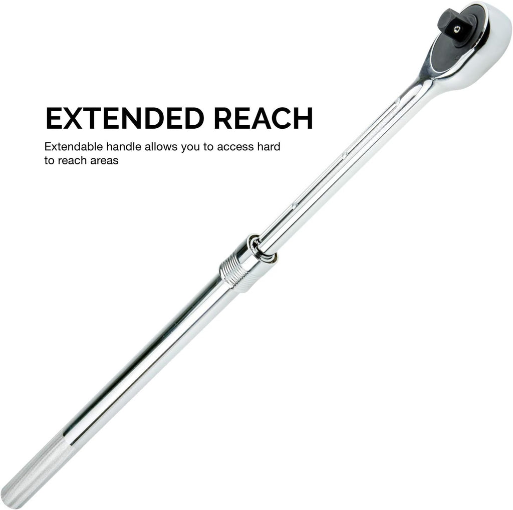 3/4 Inch Drive Extendable Ratchet Handle R30155